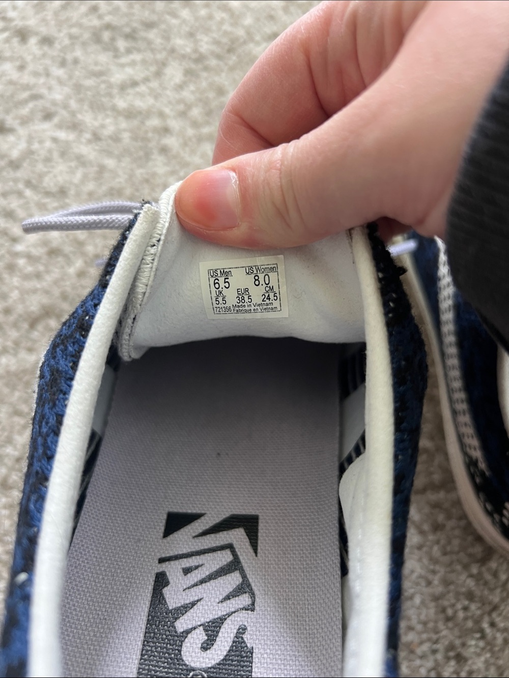Vans Knit Old Skool Sneakers - Picture 3 of 4